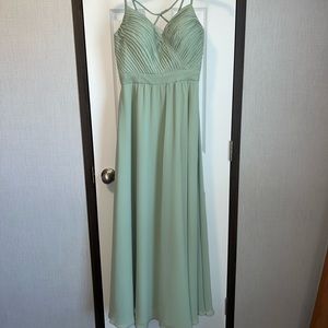 Kennedy Blue Chiffon Bridesmaid Dress!